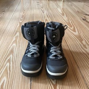 Eulampis Water Resistant Sneaker Boot In Black/ Black/ Granite